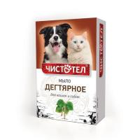 ЧИСТОТЕЛ Мыло дегтярное 80г