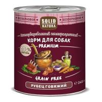 Solid Natura Premium консервы д/собак Рубец говяжий 0,24кг