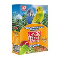 SEVEN SEEDS корм д/волнистых попугаев с фруктами 500г (1*12) S103