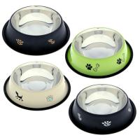 РЕКС миска метал.нескольз.цветн.с рисунком 240мл VM2509(А) 3040