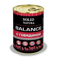 Solid Natura Balance консервы д/собак Говядина 0,34кг