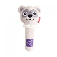 GiGwi 85022 SUPPA PUPPA Игрушка для маленьких собак Мишка с пищалкой 15 см