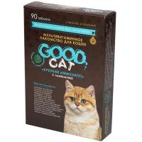 Good Cat мультивитаминное лакомство д/кошек "Крепкий иммунитет" с ламинарией 90 таб