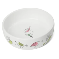 Миска керамическая "Птички", 0,35л, 30231055 ТРИОЛ