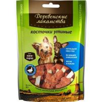 Д/мини пород Косточки утиные 55г (1*100) ДЕРЕВЕНСКИЕ ЛАКОМСТВА