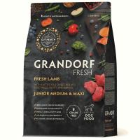GRANDORF Fresh Dog JUNIOR MED&MAXI Lamb&Sweet Potato мясо ягн. с батат.д/юниор.сред. и круп.пор.10кг