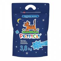 PRETTY CAT Кристаллы чистоты Наполнитель силикагель 3,8кг