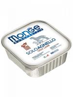 Влажный корм Monge Dog Monoprotein для собак, паштет из ягненка, консервы 150 г