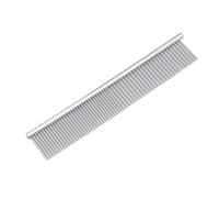 РАСЧЕСКА BRAVA 9429405 МЕТАЛЛ, МАЛАЯ, РЕДКИЕ, ЧАСТЫЕ ЗУБЬЯ 19*3СМ