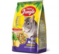 HAPPY JUNGLE корм д/шиншил 400гр