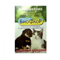 БИОФЛОР Ошейник п/б д/кошек и мелких собак 35см (1*66)