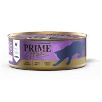 PRIME MEAT ж/б 100г Курица со скумбрией, филе в желе, д/кошек