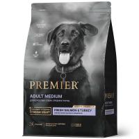 Premier Dog Salmon&Turkey ADULT Medium (Лосось с индейкой для соб. средних п-д) 10кг