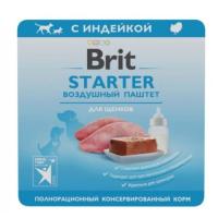 BRIT PREMIUM, Воздушный паштет для щенков, STARTER, 100г