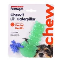 Petstages игрушка для собак Mini "ОРКА гусеница" 12 см