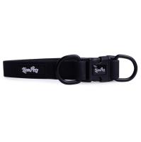 Ошейник из биотана LionPets с пластиковой пряжкой LPO-00530-1 Черный,Размер XL(ош 40-65см,шир.2,5см)