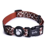 Ошейник для собак LionPets с рисунком из полиэстера LPO-00500-4 (Обхват 33-55 см, ширина 2,0 см)