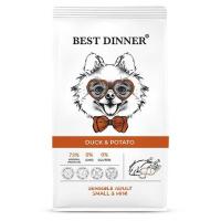 Бест Dinner Эдалт Сенстибл Мини с Уткой и Картофелем (сухой корм д/собак) - 3 кг
