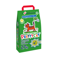 PRETTY CAT TOFU соевый "Зеленый чай" 2,7 кг
