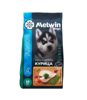 Melwin для щенков с курицей 10кг