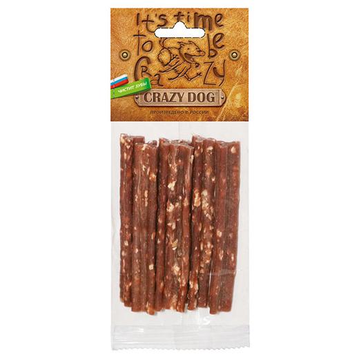 CRAZY DOG Мясные палочки с уткой (д/мелких собак) 012277 ТИТБИТ, 50 г (вывод)