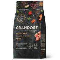 GRANDORF Fresh Cat ADULT Turkey&Sweet Potato Свежее мясо индейки с бататом для кошек 2кг