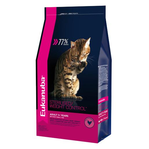 ЭУКАНУБА CAT д/стерилизованных кошек курица 400г