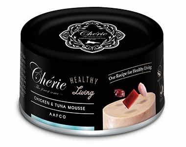 Pettric консервы Cherie Healthy Living Мусс из курицы и тунца 80г