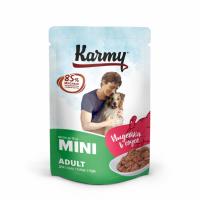 Karmy д/собак мелких пород Мини Эдалт Индейка кусочки в соусе 80г