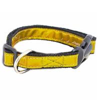 Ошейник синтетический "ECO" серия "LUMI" светоотражающий 15мм р-р 25-40см
