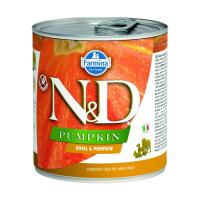 Farmina N&D Dog консервы тыква, перепел 285г
