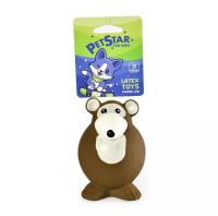 PET STAR игр.д/собак 11*7*8см МЫШЬ латекс