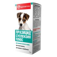 ПРАЗИЦИД суспензия Плюс д/щенков мелких пород 6мл Apicenna