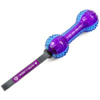 GiGwi 775332 Игрушка для собак Гантель с отключаемой пищалкой 18см, серия PUSH TO MUTE