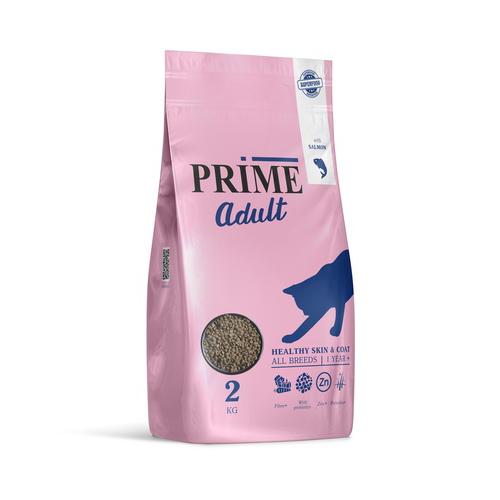 PRIME HEALTHY SKIN&COAT лосось 2кг д/кошек здоровая кожа и шерсть с 12мес