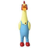 Игрушка для собак FOXIE Fun&Play Петух с пищалкой 30х9х6см латекс