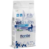 Диетический корм Monge VetSolution Cat Dermatosis Дерматозис для кошек при заболеваниях кожи 1,5 кг