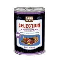 Solid Natura Selection консервы д/собак Ягненок с рисом 0,97кг