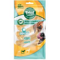 Косточки жевательные, 12,5см (уп.2шт.), серия DENTAL, 10151073 Triol, 100-110 г