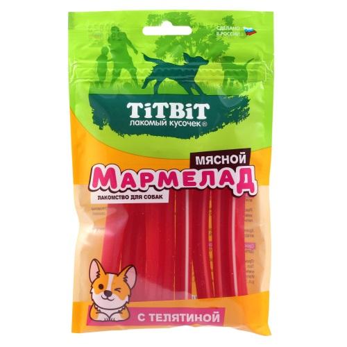 Мармелад мясной с телятиной 120 г 026212 ТИТБИТ (вывод)