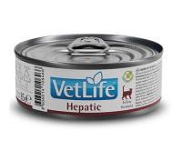 Farmina Vet Life Cat Hepatic ж/б 85г