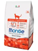 Monge корм д/кошек пожилых 400г