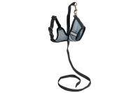 Комплект шлейка+поводок для кошек и собак КОСМО LIGHT (S) обхв.груди 27-36см (3D-сетка) Дарэленд