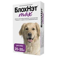 БЛОХНЭТ max Капли д/собак от 20 до 30кг