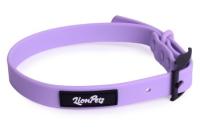 Ошейник из биотана LionPets с металлической пряжкой LPO-00520-6 (Сиреневый) (Размер M)