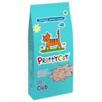 PRETTY CAT наполнитель впитывающий для кошачьих туалетов Premium 10кг Тропики