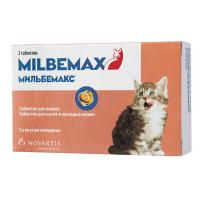 МИЛЬБЕМАКС антигельминтик д/котят и молодых кошек №2