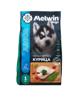 Melwin для щенков с курицей 1кг