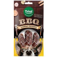 Лакомство для собак "Румяные рёбрышки", 110г, серия BBQ, Triol