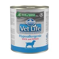 Farmina Vet Life Dog Hypoallergenic Duck & Potato ж/б 300г